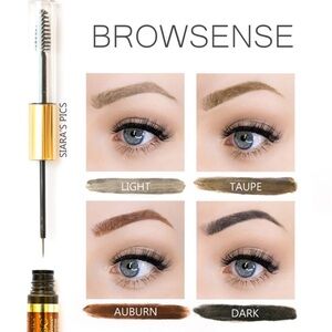 Browsense by Senegence Long Lasting Liquid Browliner. Shade: Dark. NWT.